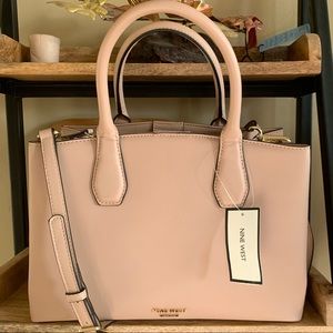 Beautiful Nine West Satchel, Nude